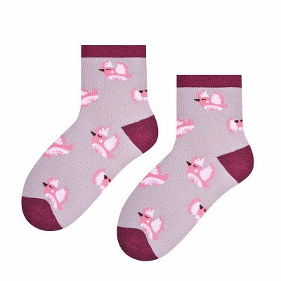 Dívčí ponožky Ptáčky