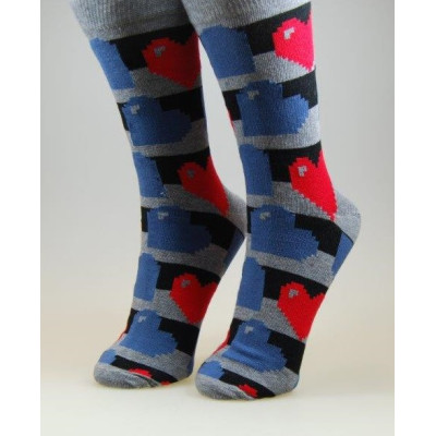 Pánske ponožky Srdce