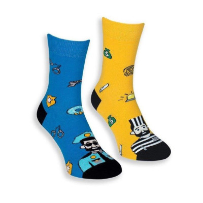 Pánské ponožky Policajt a Zloděj