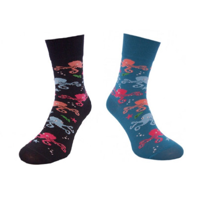 Dospelé ponožky Chobotnice