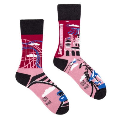 Rozdílné ponožky Fun Park