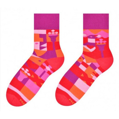 Dámské rozdílné ponožky Valentines