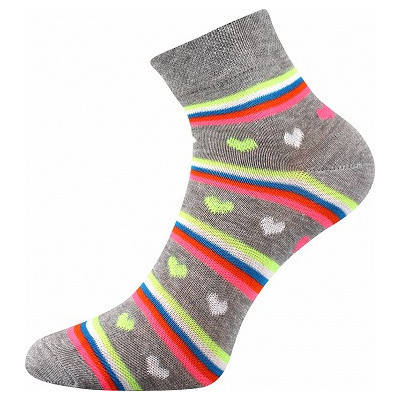 Dámske ponožky Srdíčkové