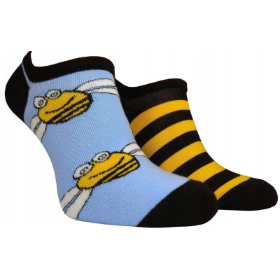 Veselé nerovnaké ponožky Som Včielka K
