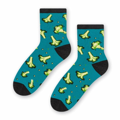 Dámske ponožky Brokolica