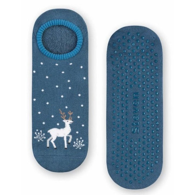 Dámské protiskluzové ťapky se sobem