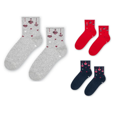 Dámske ponožky Hanging Hearts