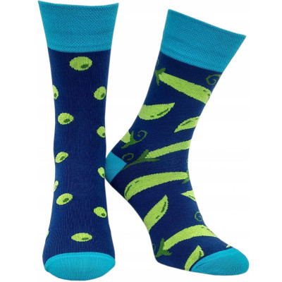 Veselé nerovnaké ponožky Som Hrášok