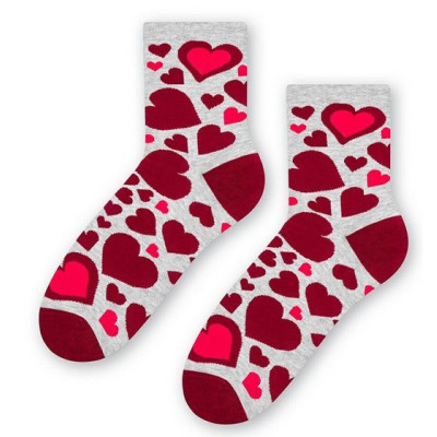 Dámske ponožky Veľa Srdiečok