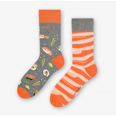 Dámske nerovnaké ponožky Sushi