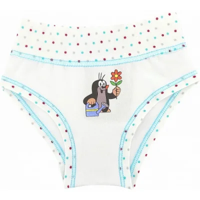 Dívčí kalhotky Krtek - tečky