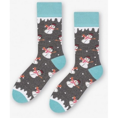 Dámské ponožky Sněhuláci D
