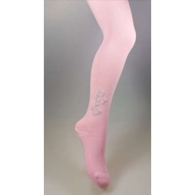 Dievčenské pančuchy Ornament S