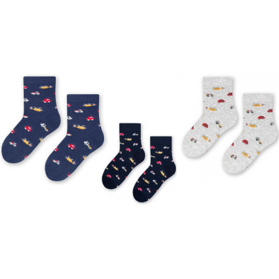 Chlapčenské ponožky Dopravné prostriedky