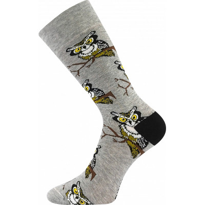Dospelé ponožky Sova B