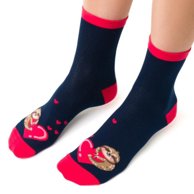 Dámske ponožky Zaľúbený leňochod