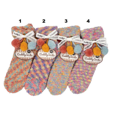 Dámske žinilkové ponožky Harlequin