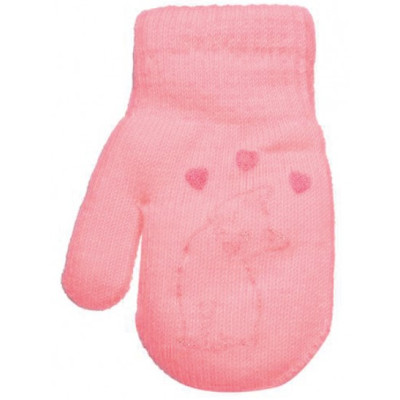 Dievčenské rukavice Cat R-124DB