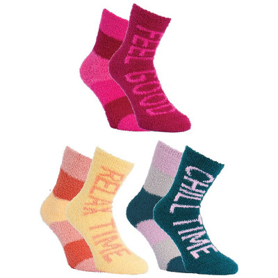 Dámske žinilkové ponožky 37430 - 2 páry