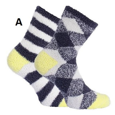 Dámské žinilkové ponožky 37624 - 2 páry