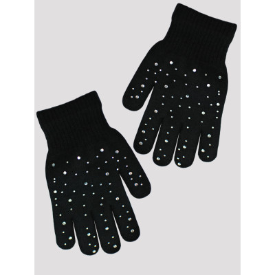 Dievčenské pletené rukavice RZ029