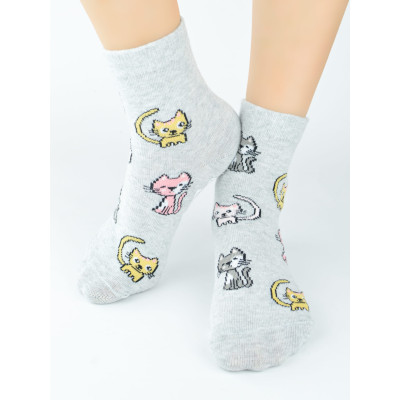 Dievčenské ABS ponožky Mačičky