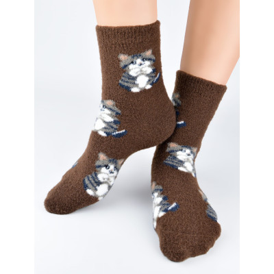 Dámské ponožky s kočičkou SP015