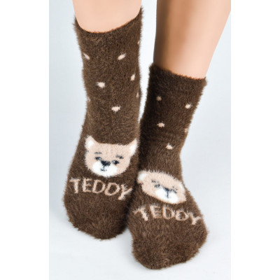 Dámske ponožky s mackom SP017