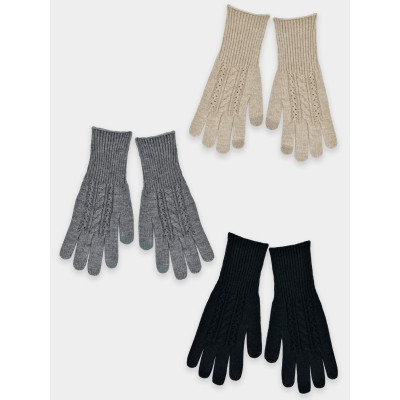Dámske pletené rukavice RZ091