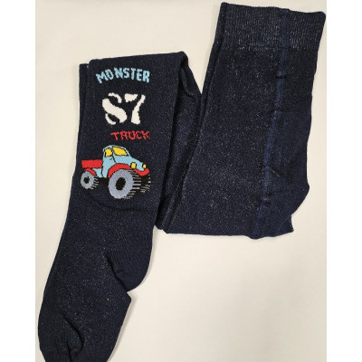 Chlapčenské pančuchy Monster Truck
