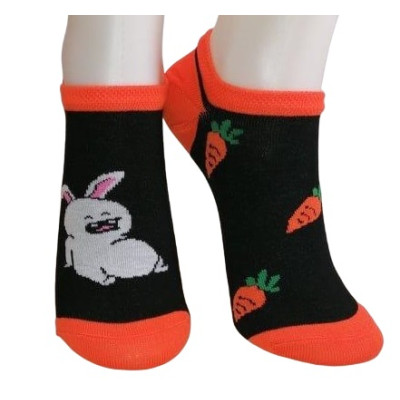 Veselé nerovnaké ponožky Som zajko K