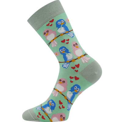 Dámské ponožky Devive Ptáčci