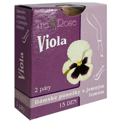 Dámske ponožky Viola 15 DEN - 2 páry