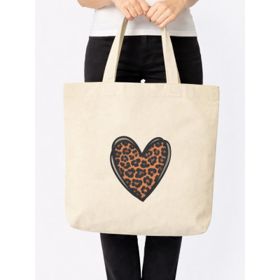 Plátená taška Srdce