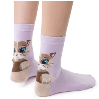 Dámské ponožky S kočičkou