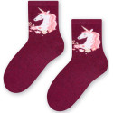 Dívčí ponožky Jednorožec 014