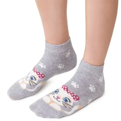 Dívčí ponožky Kočička 014