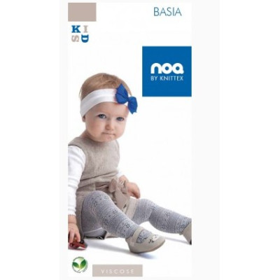 Dojčenské vzorované pančuchy Basia 80 DEN